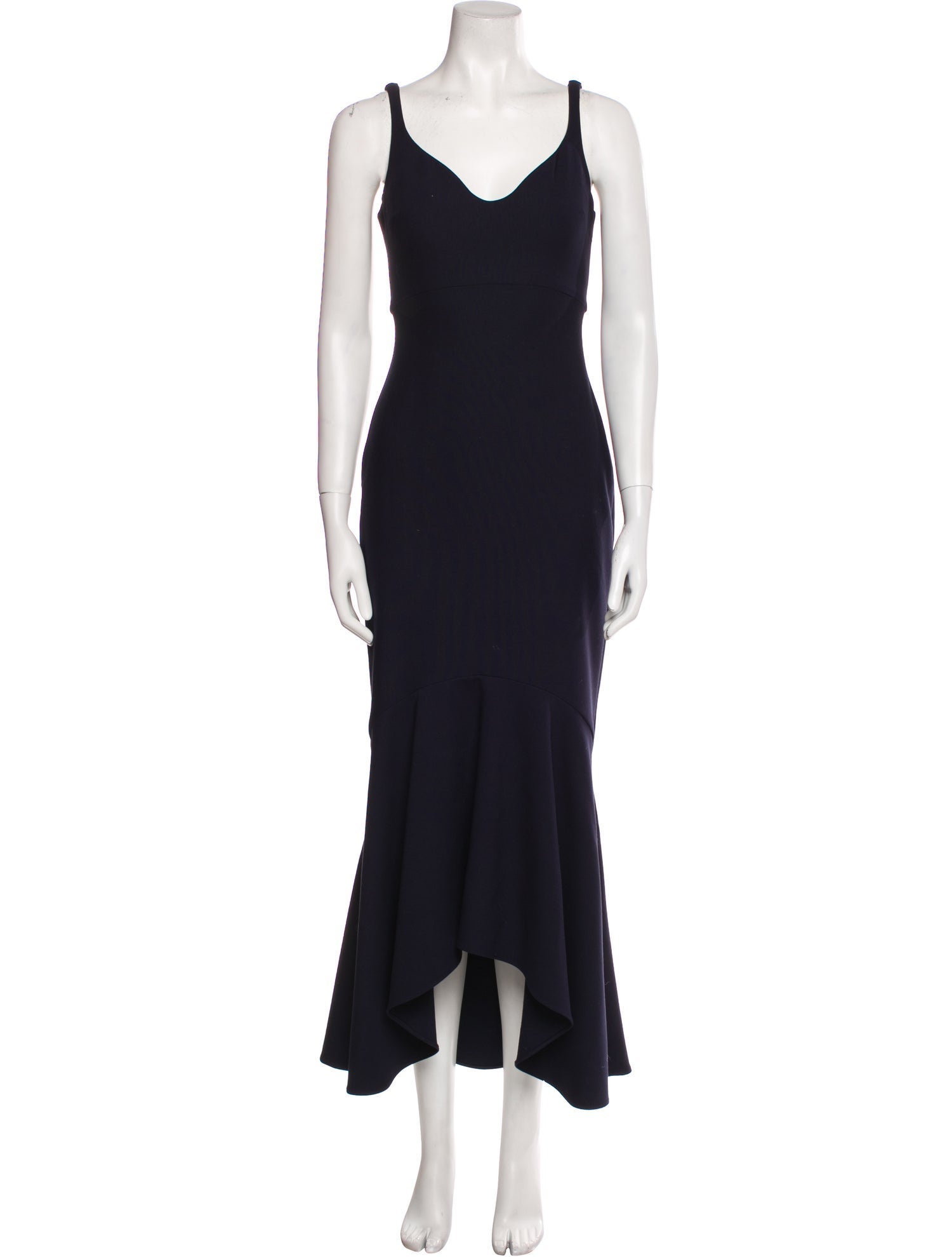 Cinq à Sept V-Neck Long Dress