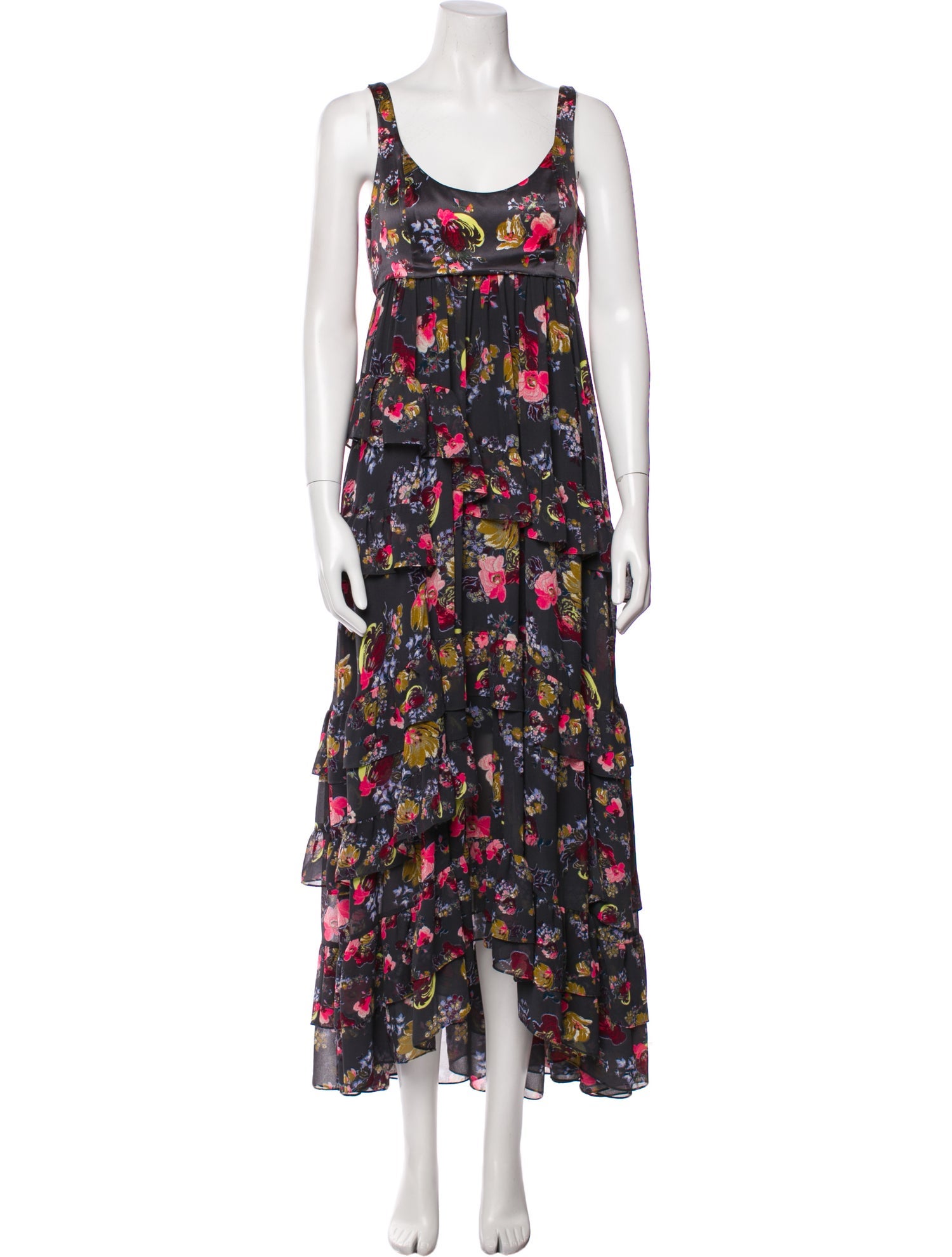 Cinq à Sept Silk Long Dress