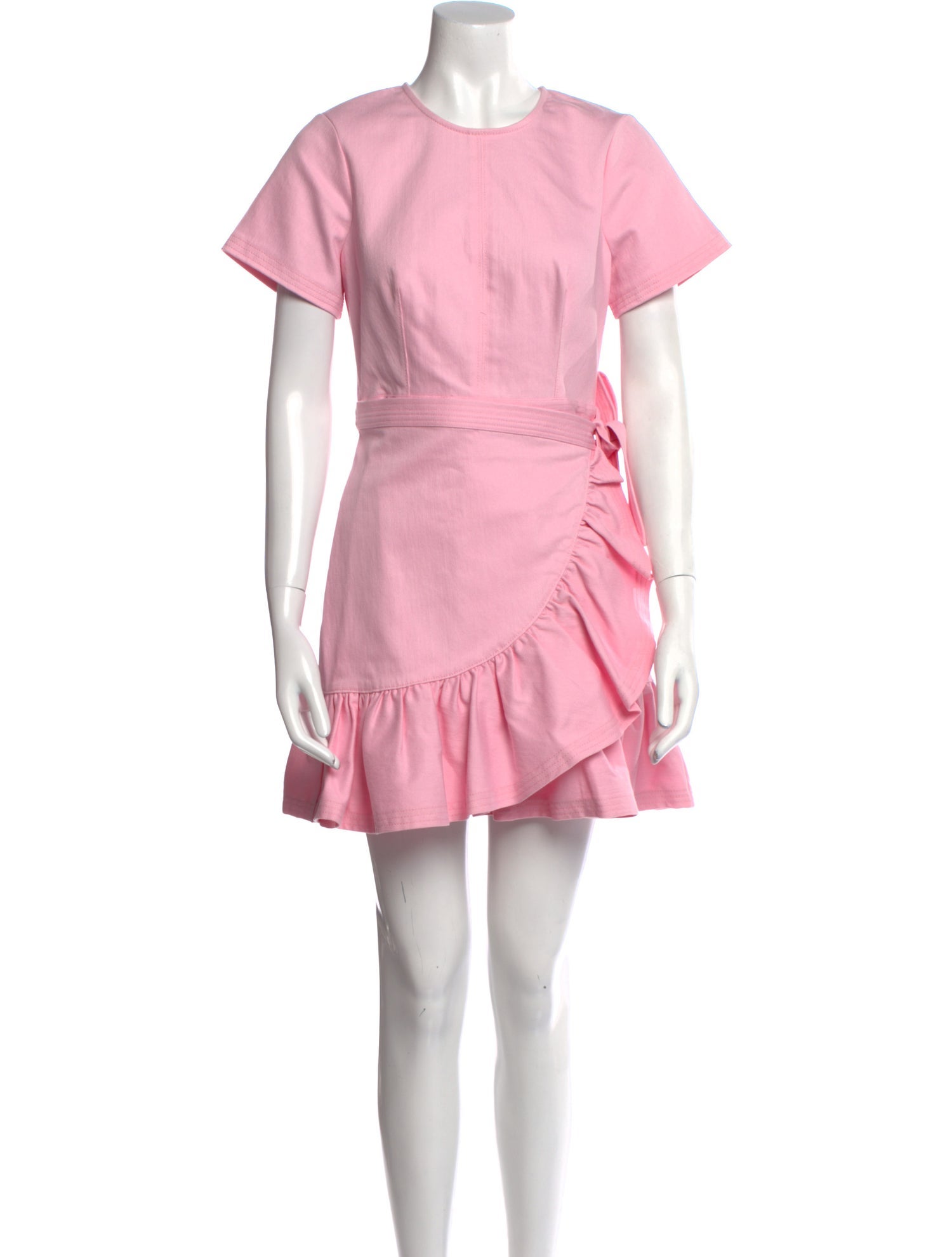 Cinq à Sept Crew Neck Mini Dress