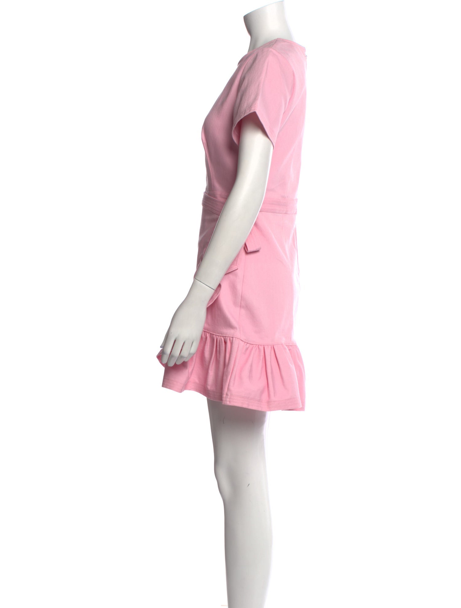 Cinq à Sept Crew Neck Mini Dress