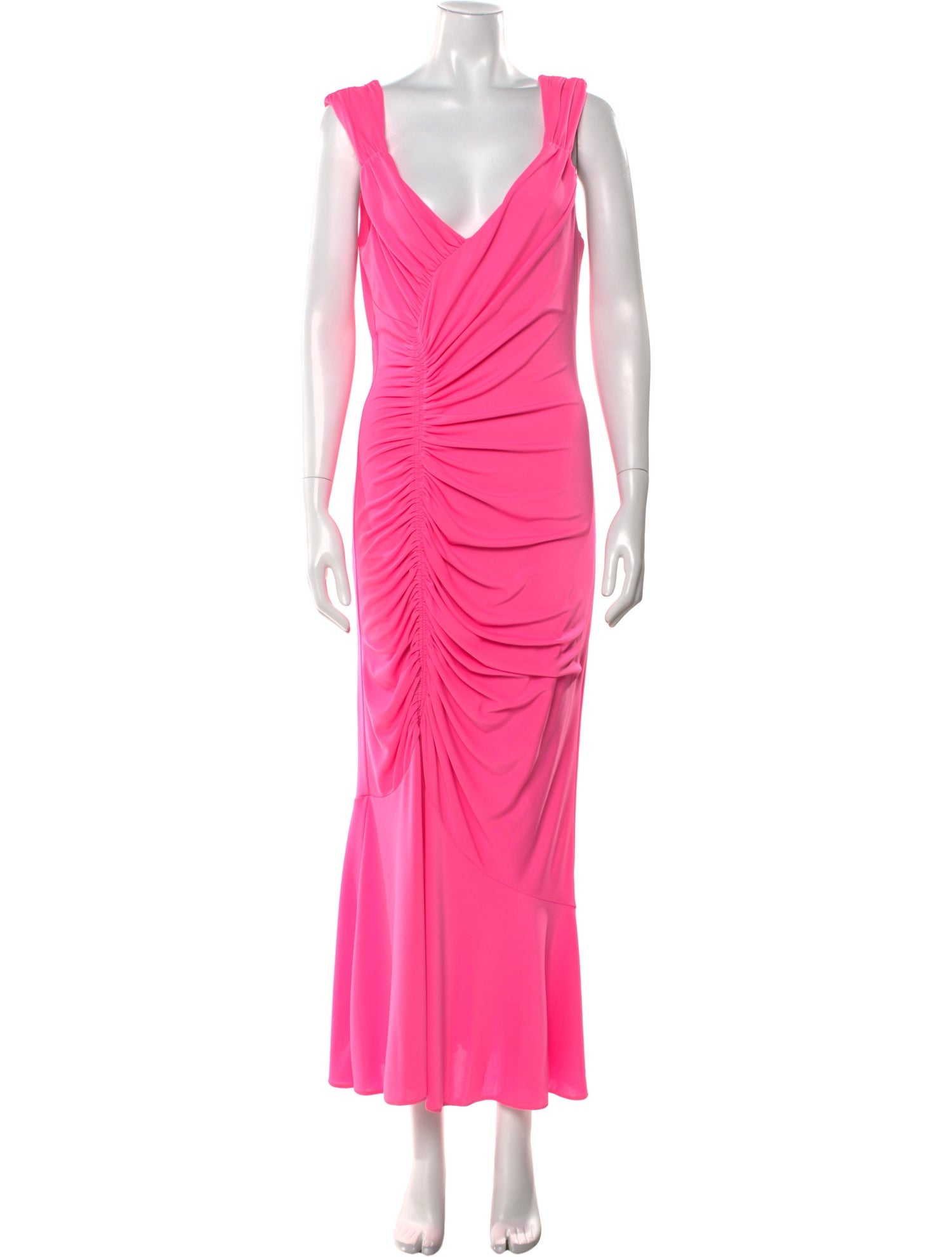 Cinq à Sept Cowl Neck Long Dress