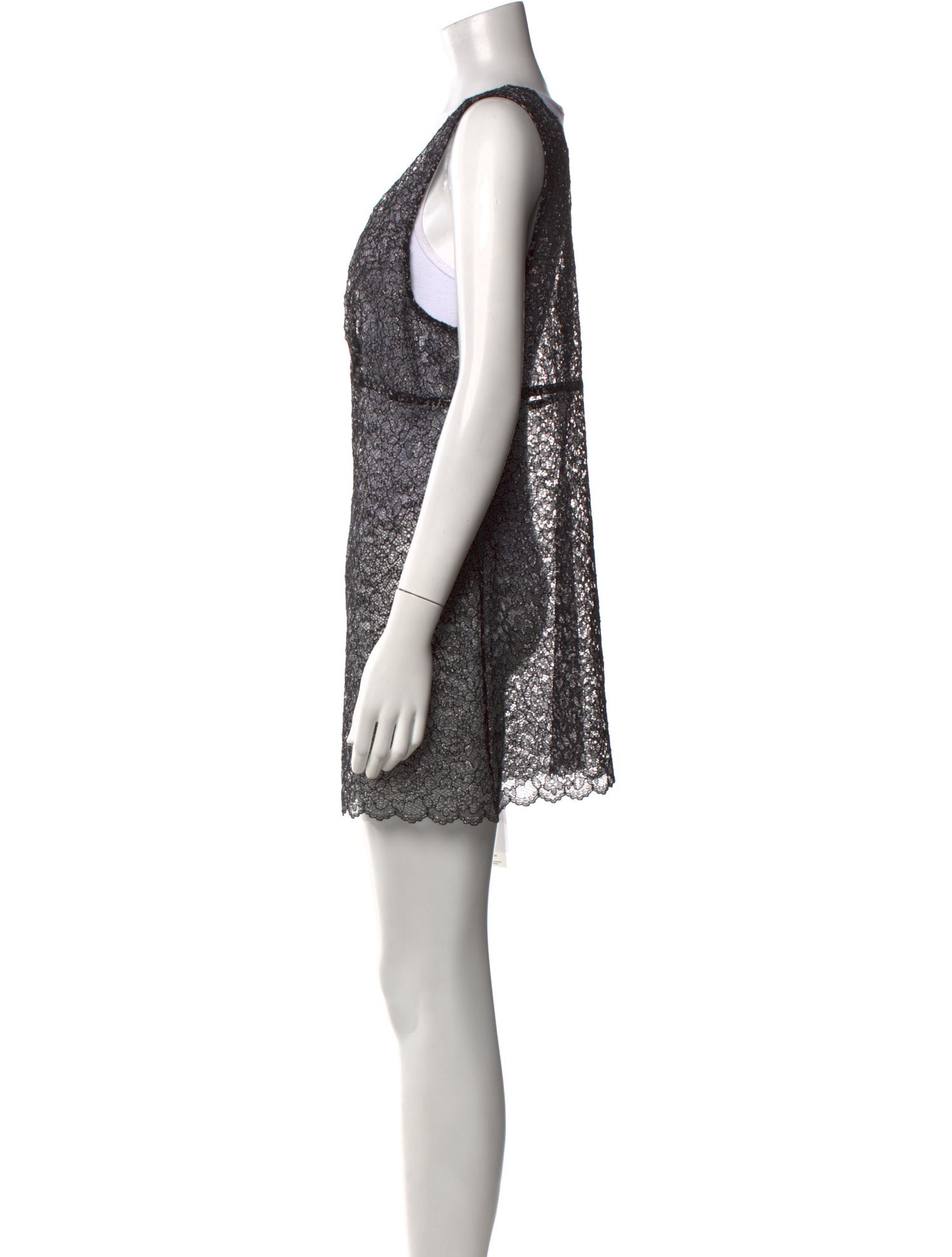 Cinq à Sept V-Neck Mini Dress