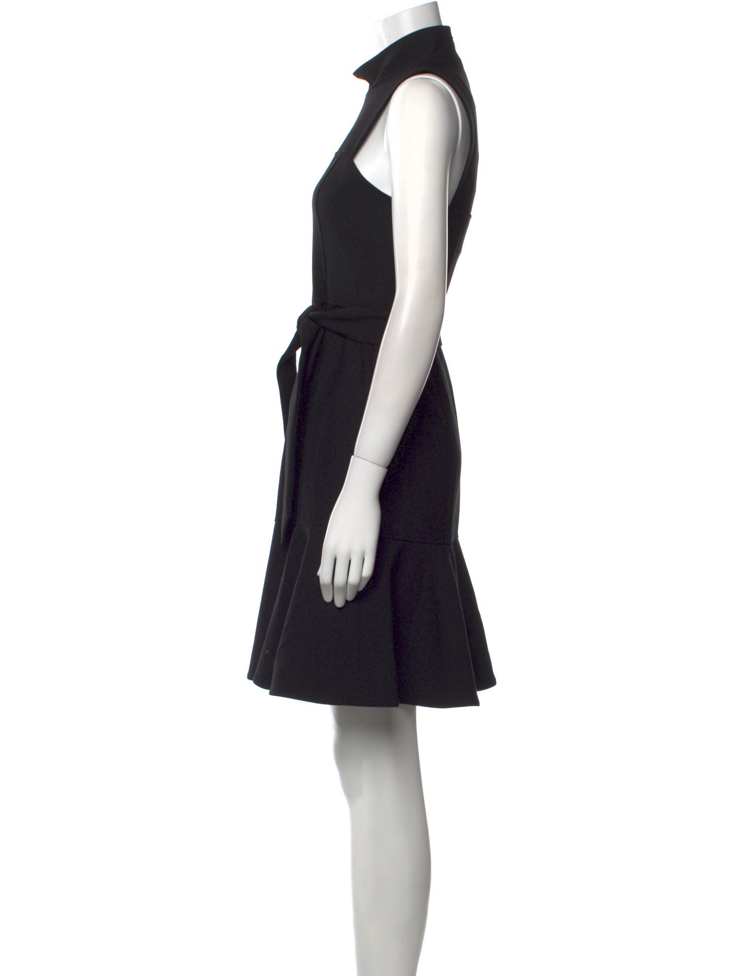 Cinq à Sept Mock Neck Mini Dress