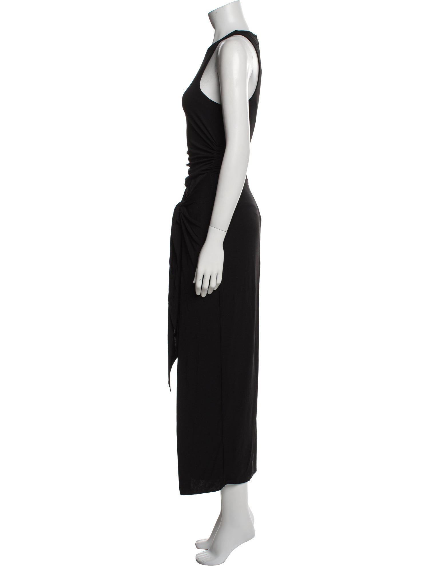 Cinq à Sept Crew Neck Long Dress