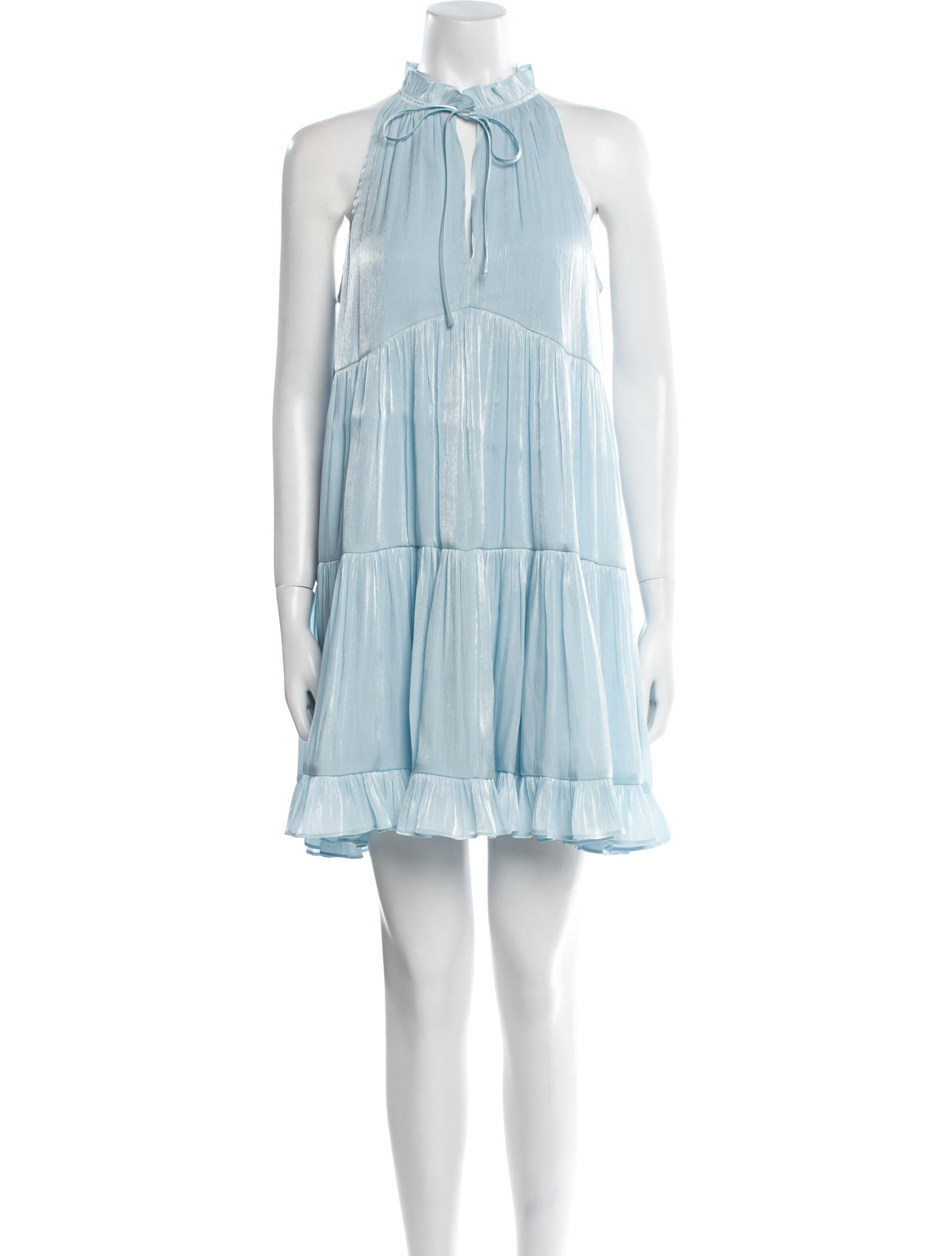 Cinq à Sept Halterneck Mini Dress