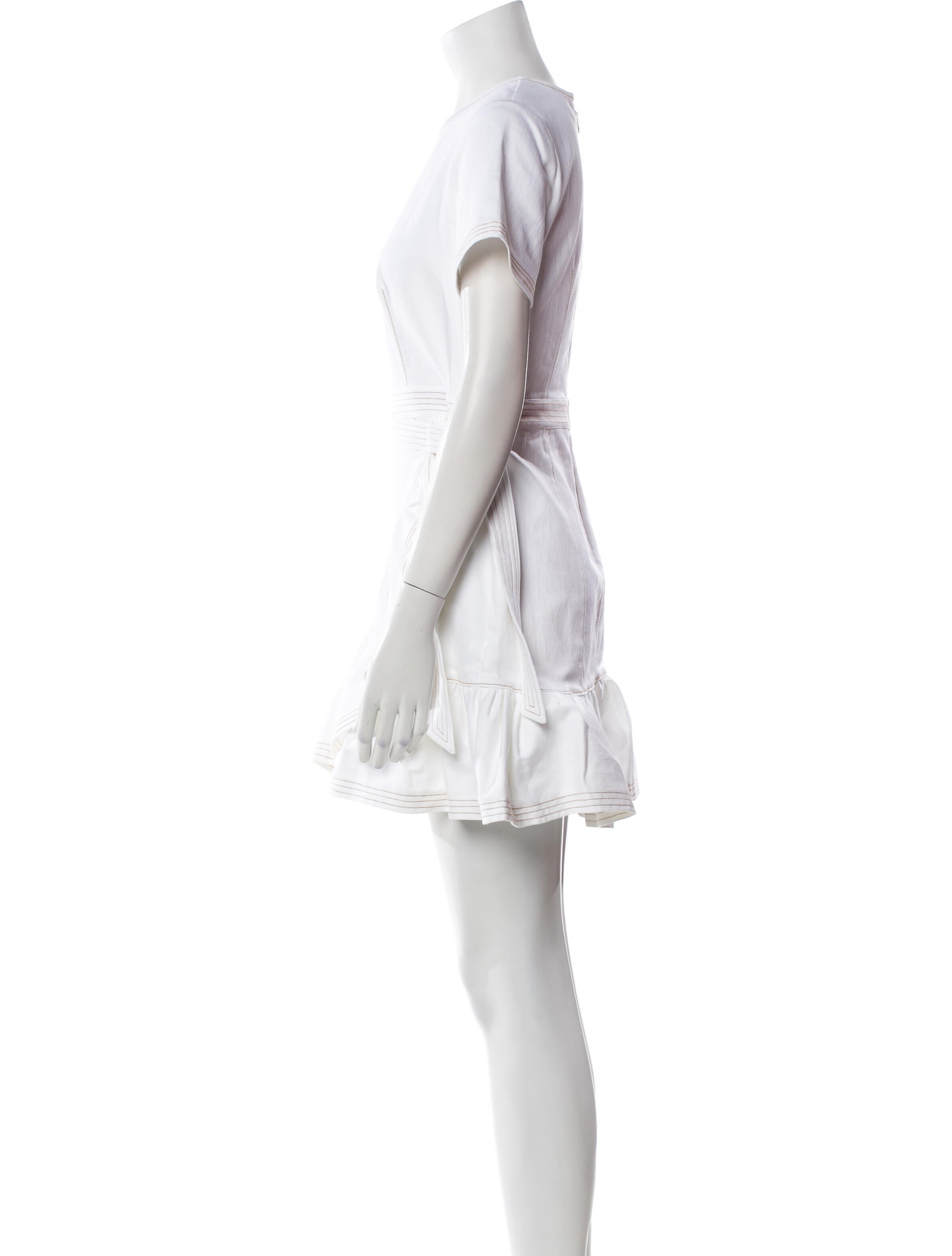 Cinq à Sept Crew Neck Mini Dress