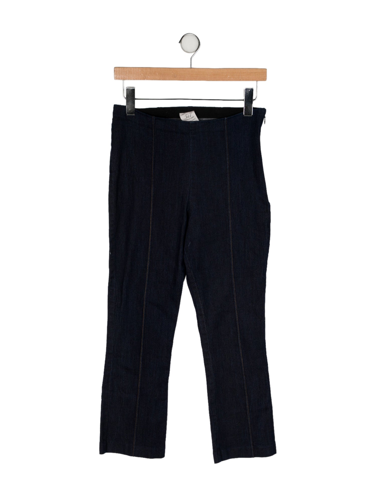 Cinq à Sept Mid-Rise Straight Leg Jeans