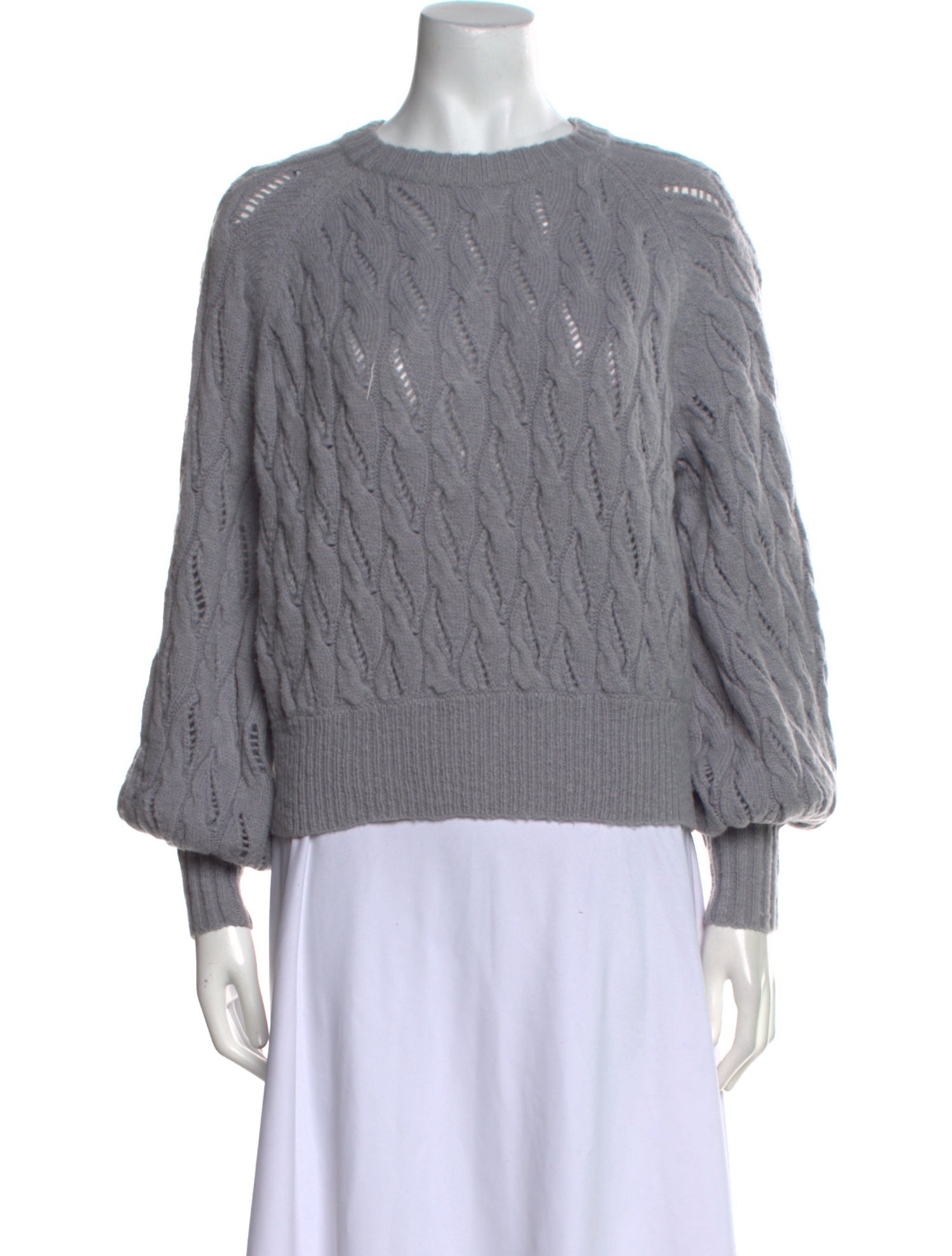 Cinq à Sept Wool Scoop Neck Sweater