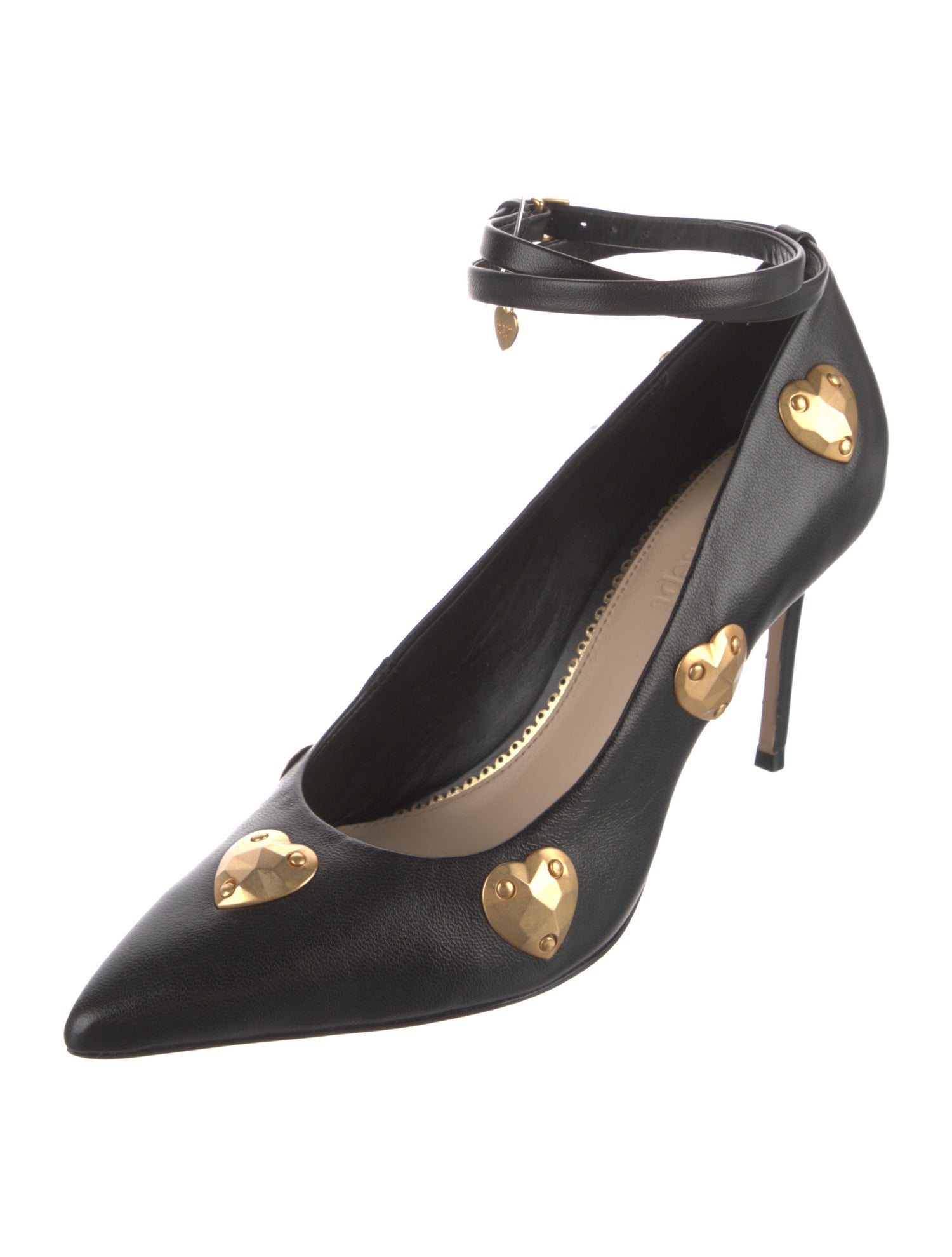 Cinq à Sept Leather Printed Pumps