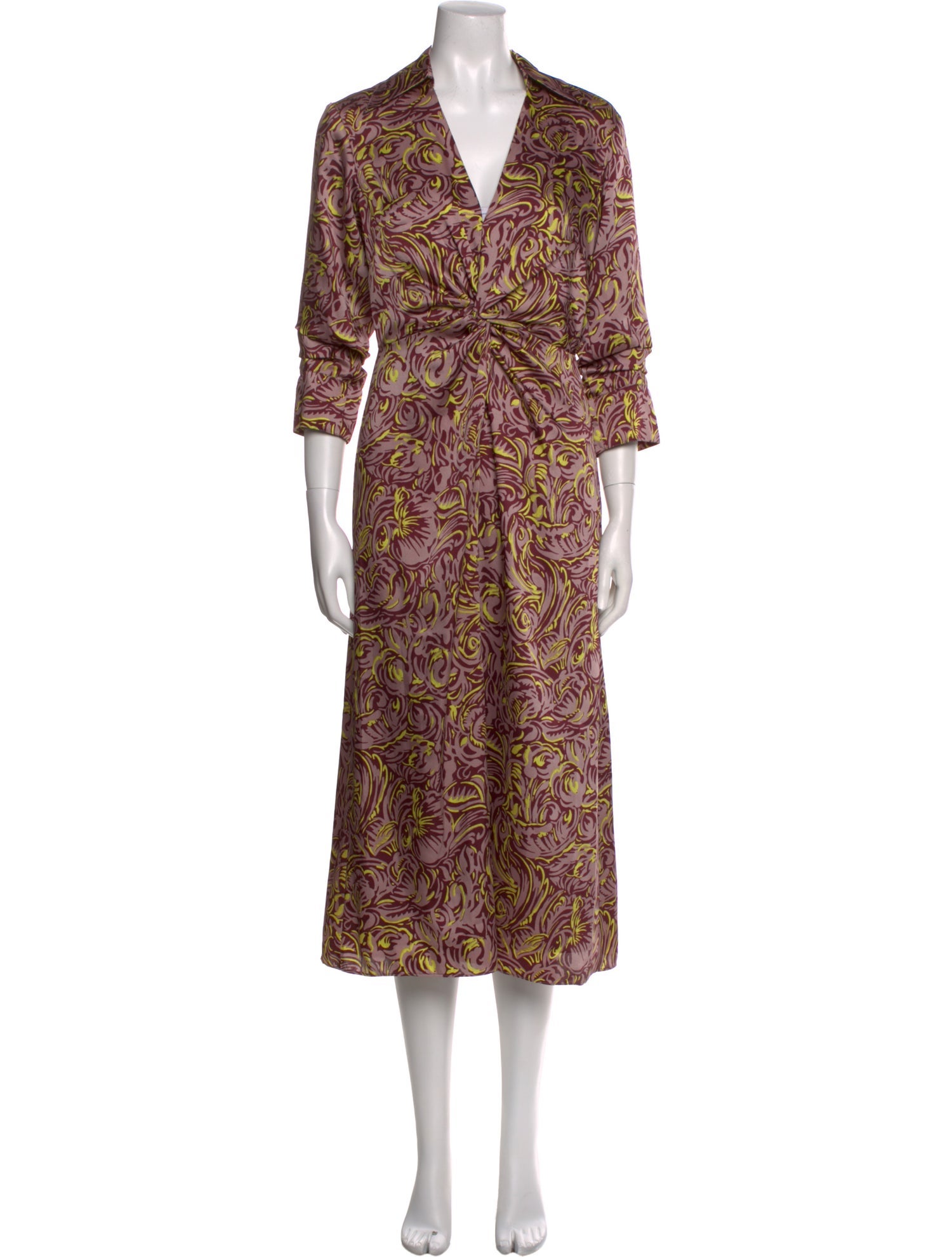 Cinq à Sept Printed Long Dress