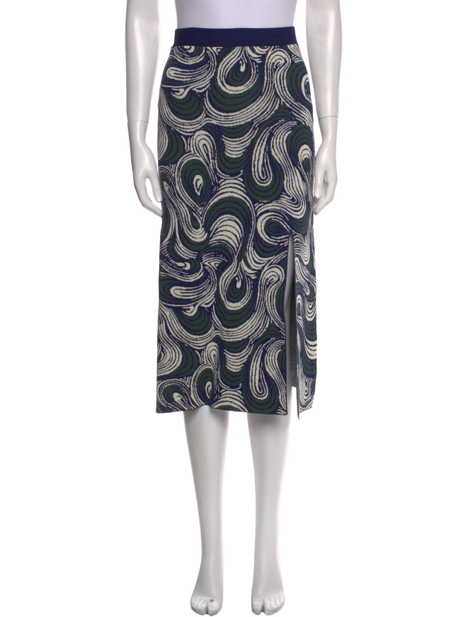 Cinq à Sept Printed Knee-Length Skirt