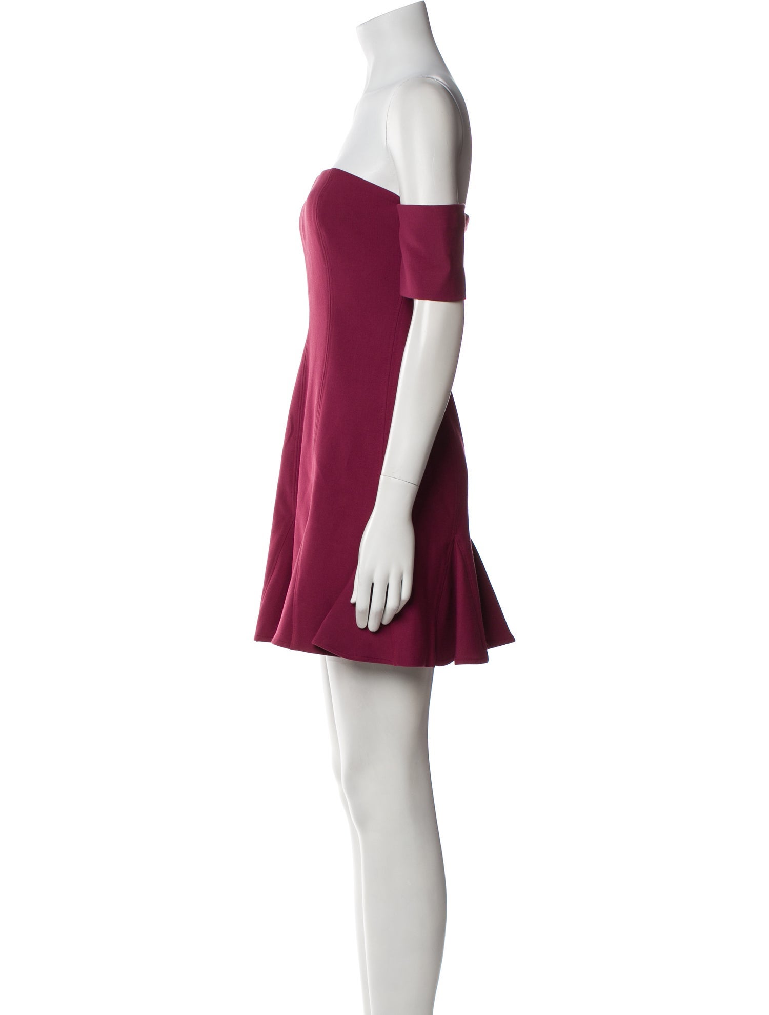 Cinq à Sept Square Neckline Mini Dress
