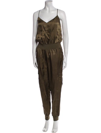 Cinq à Sept V-Neck Jumpsuit