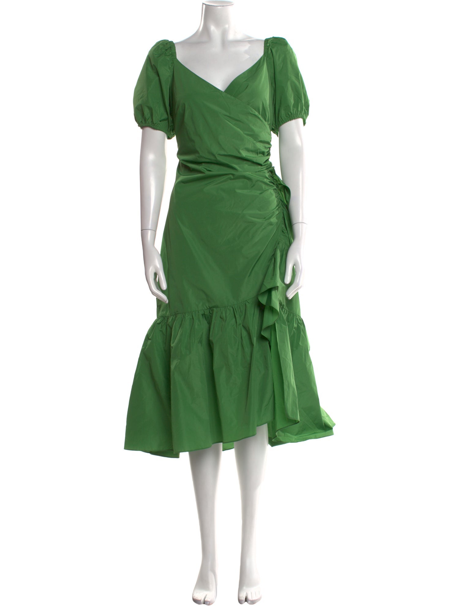 Cinq à Sept One-Shoulder Midi Length Dress