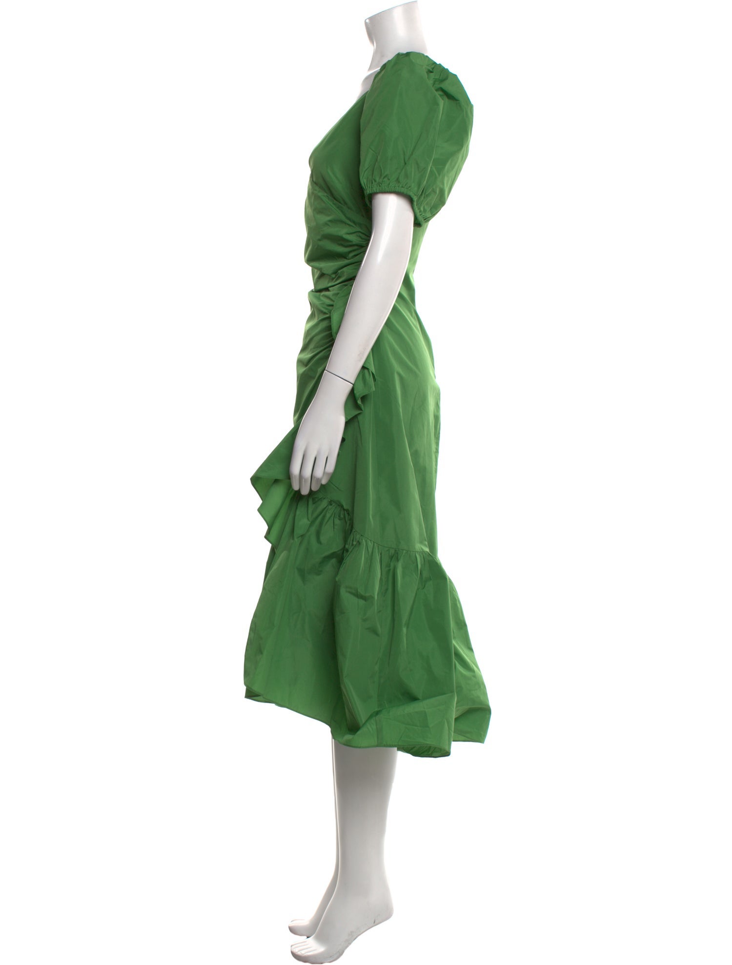 Cinq à Sept One-Shoulder Midi Length Dress