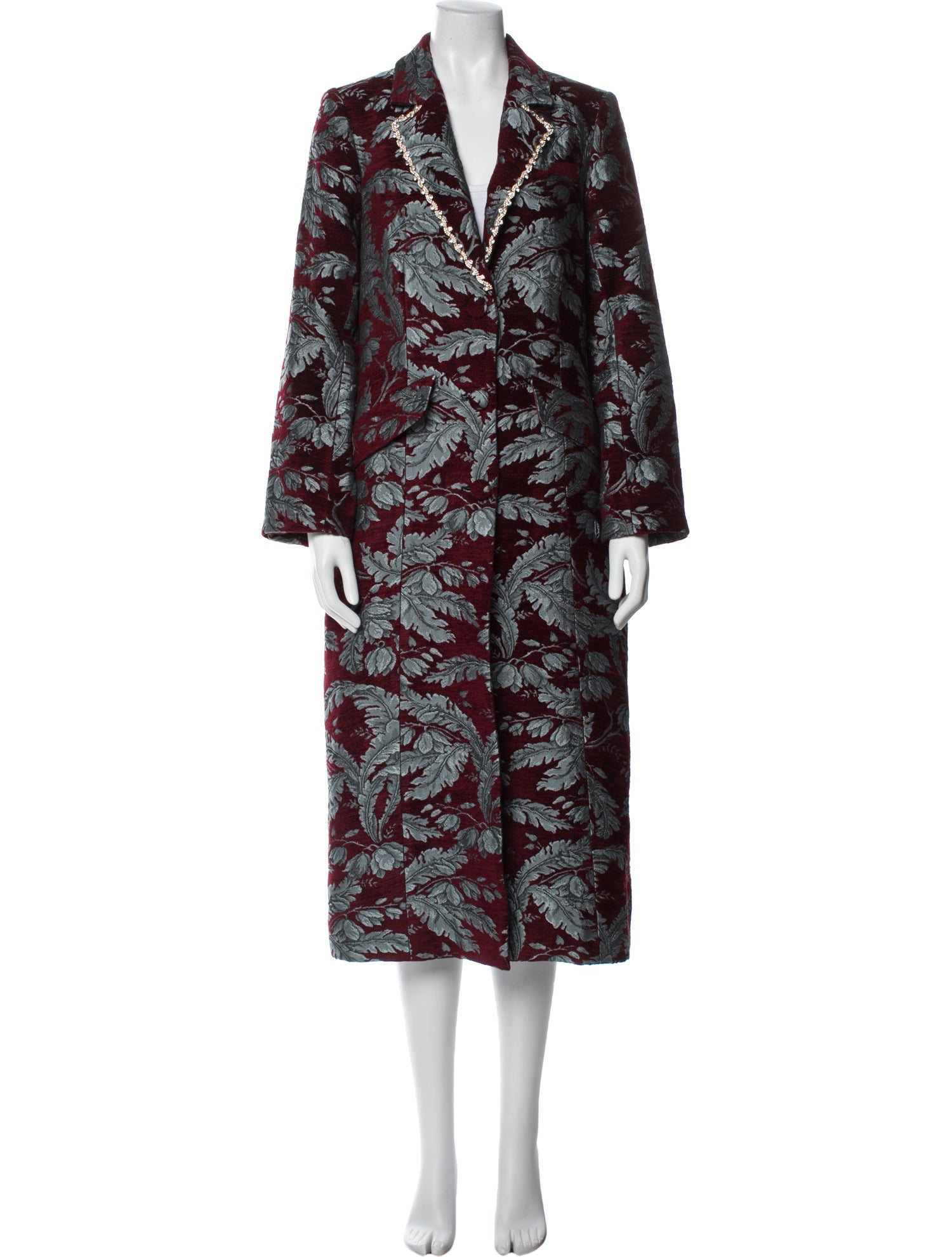 Cinq à Sept Printed Coat