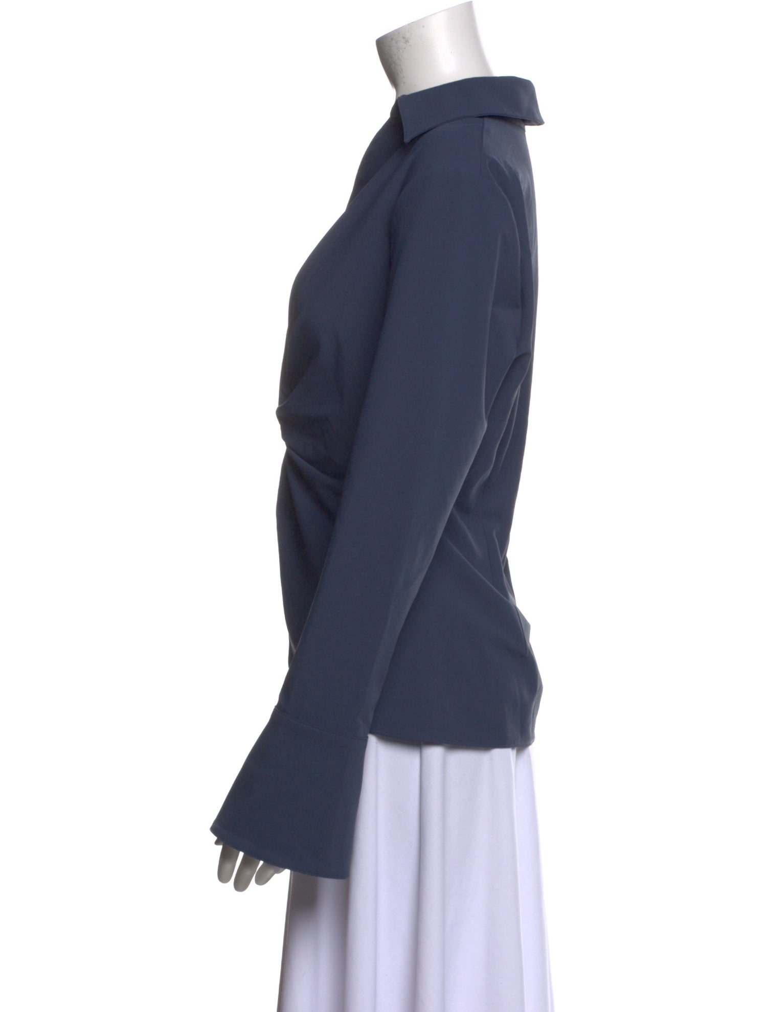 Cinq à Sept V-Neck Long Sleeve Blouse w/ Tags