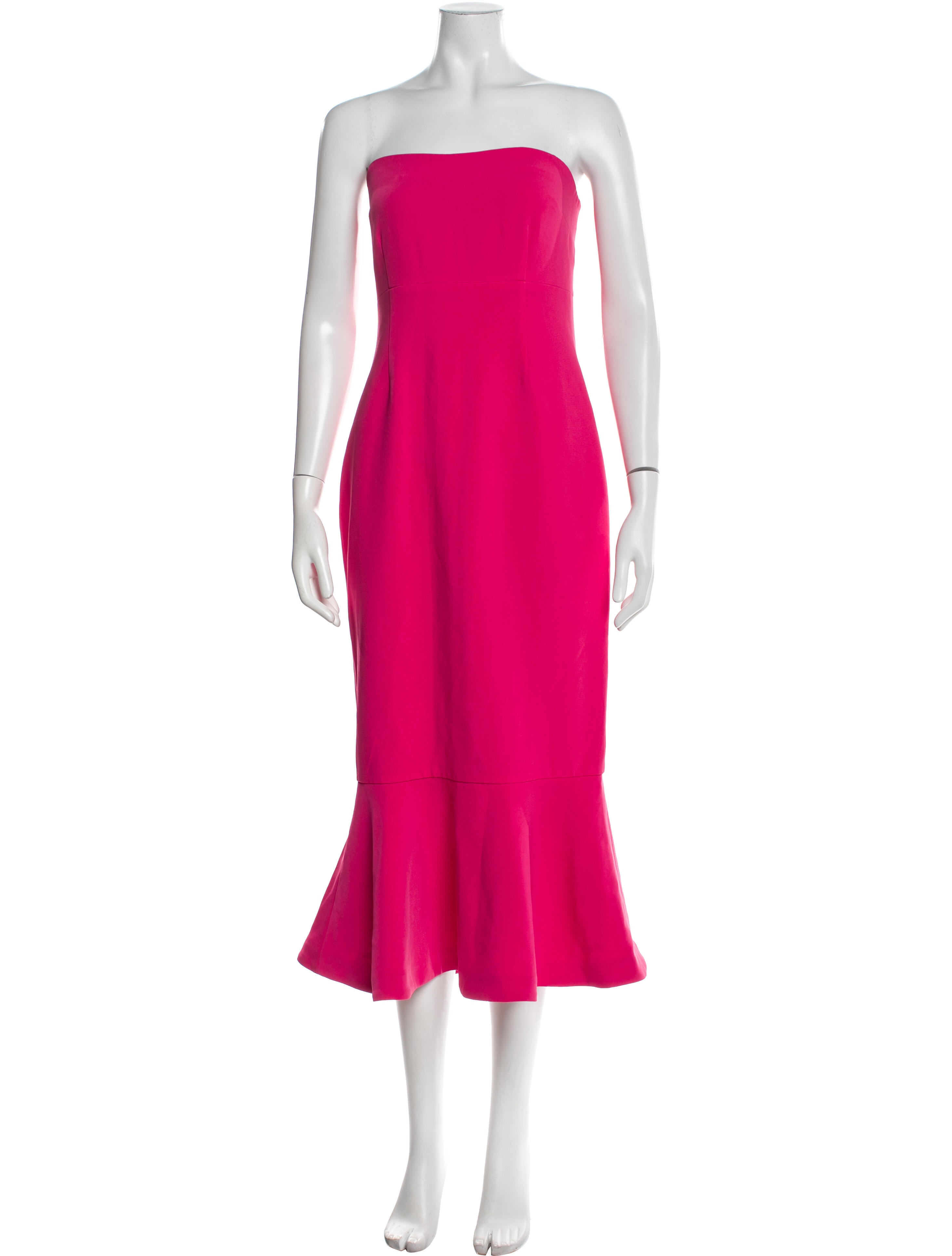 Cinq à Sept Strapless Midi Length Dress w/ Tags