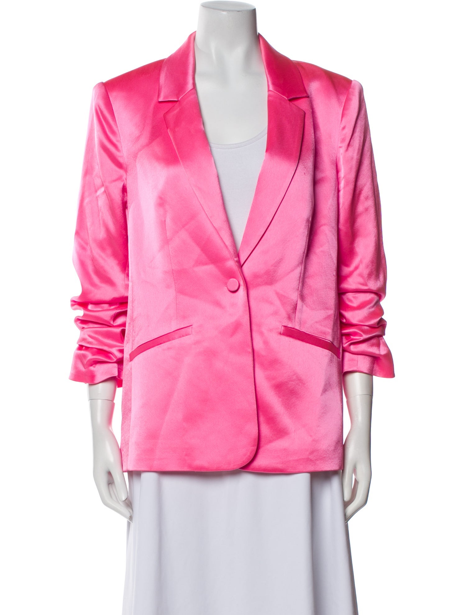 Cinq à Sept Satin Blazer