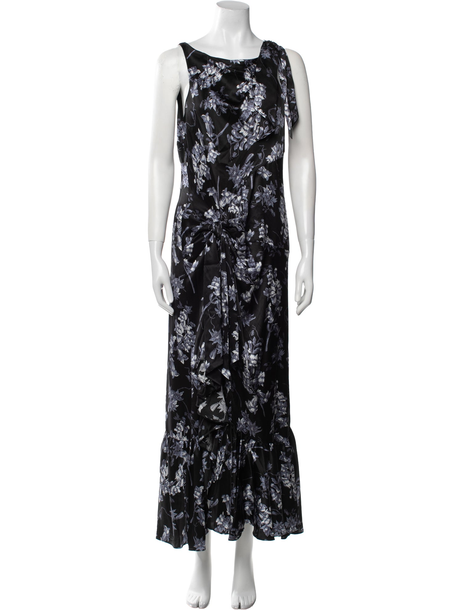 Cinq à Sept Silk Long Dress