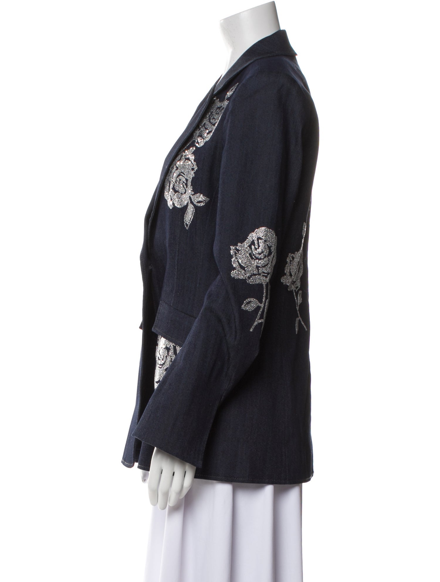 Cinq à Sept Floral Print Blazer