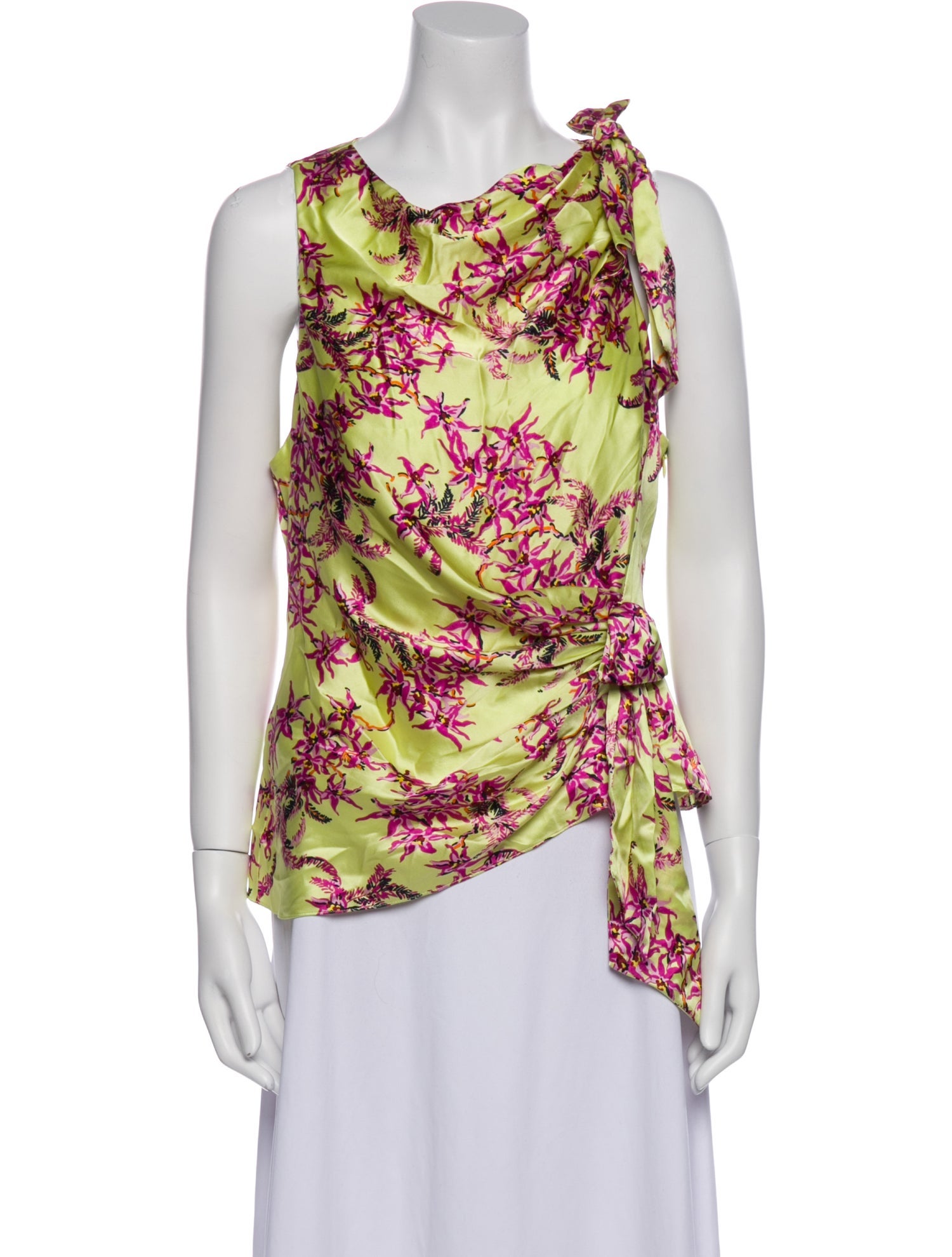 Cinq à Sept Silk Floral Print Blouse