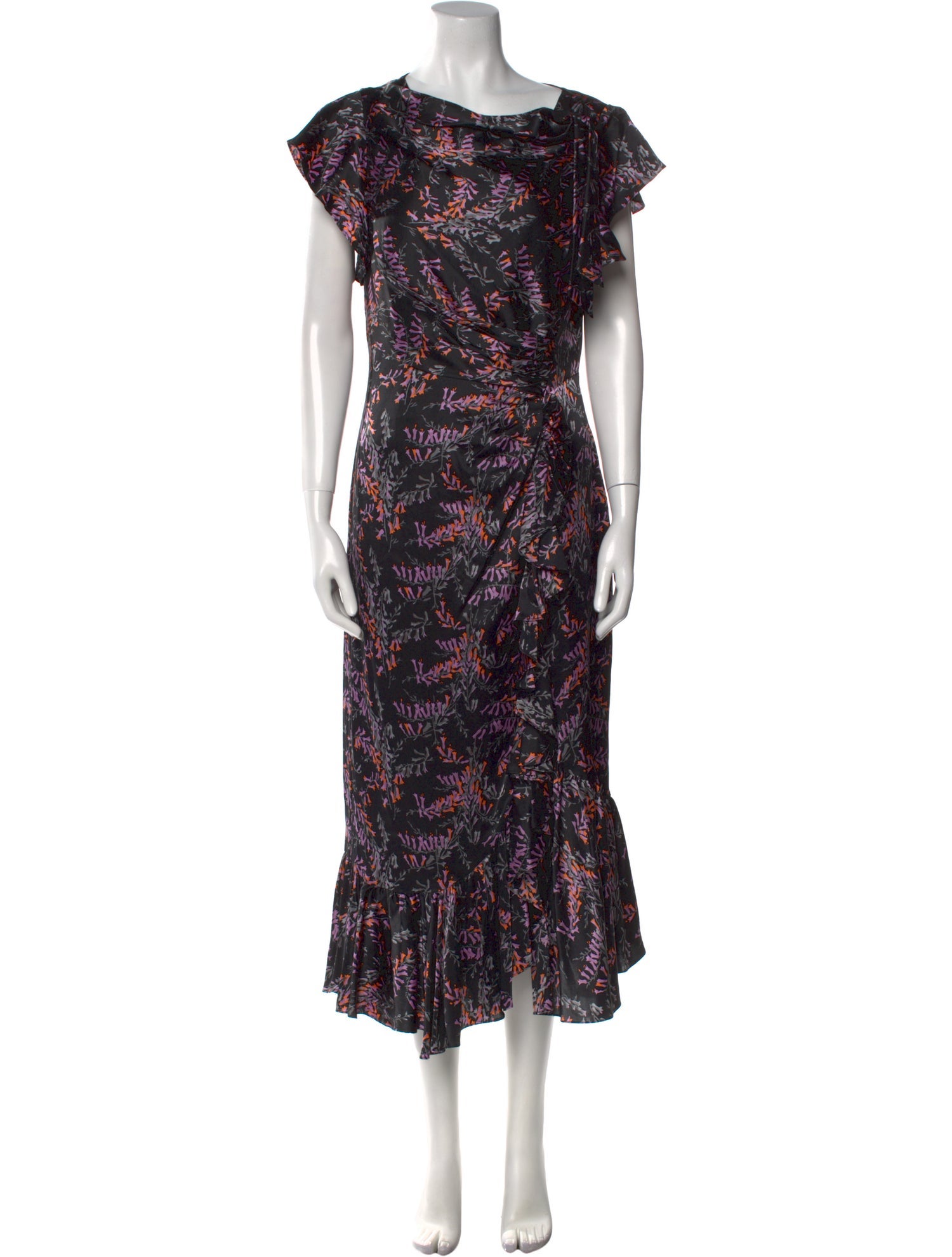 Cinq à Sept Silk Long Dress