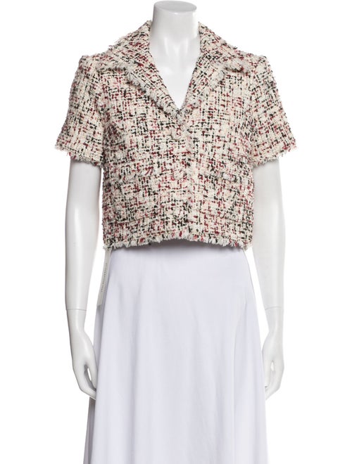 Cinq à Sept Tweed Pattern Bolero