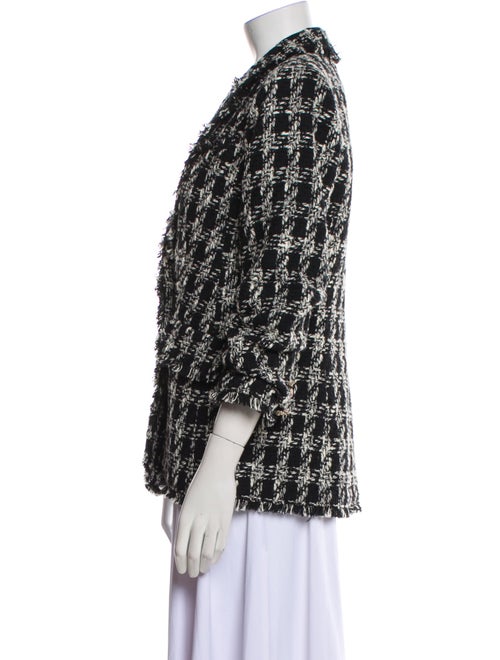 Cinq à Sept Tweed Pattern Blazer