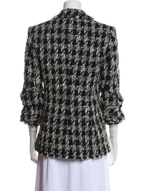 Cinq à Sept Tweed Pattern Blazer