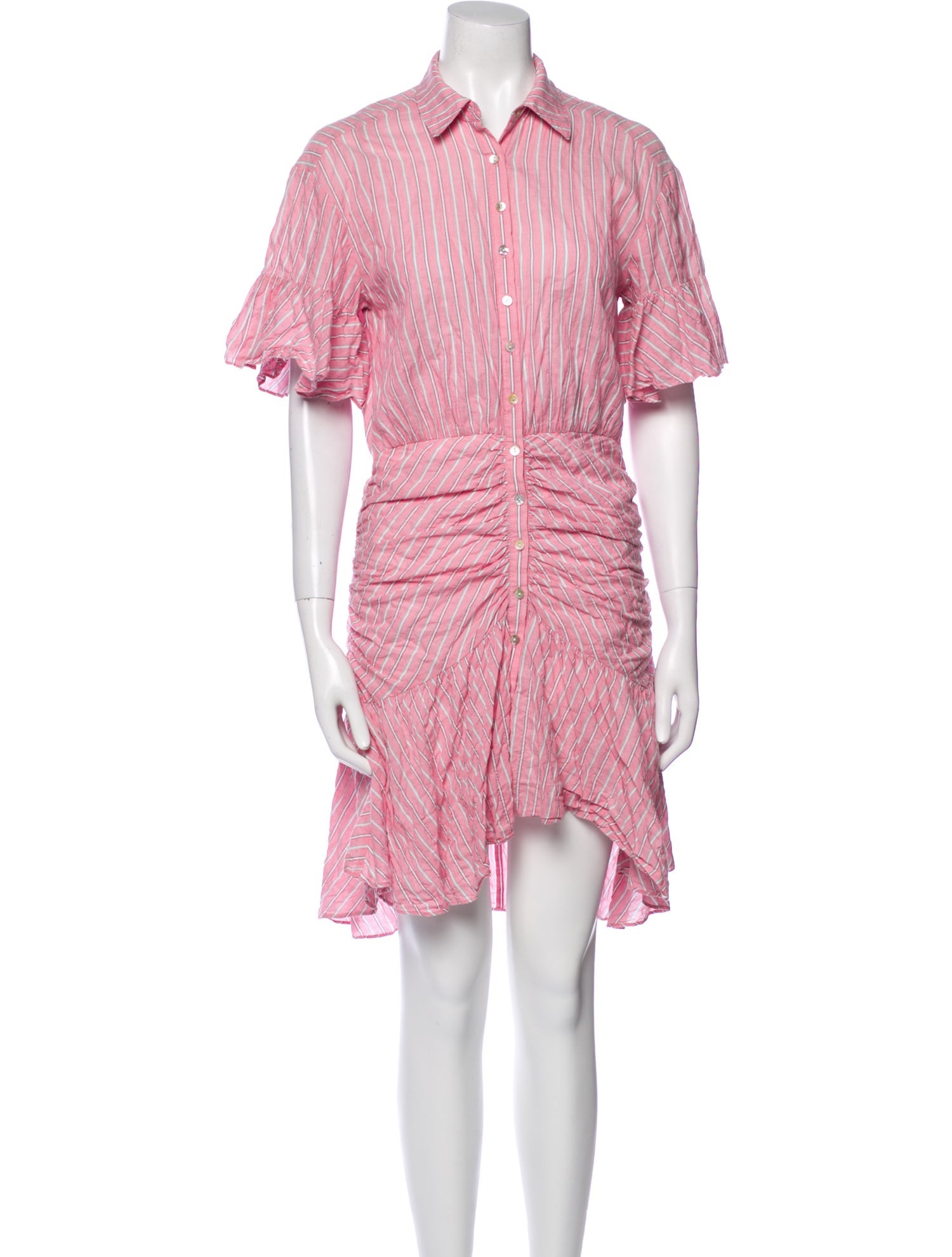 Cinq à Sept Striped Knee-Length Dress