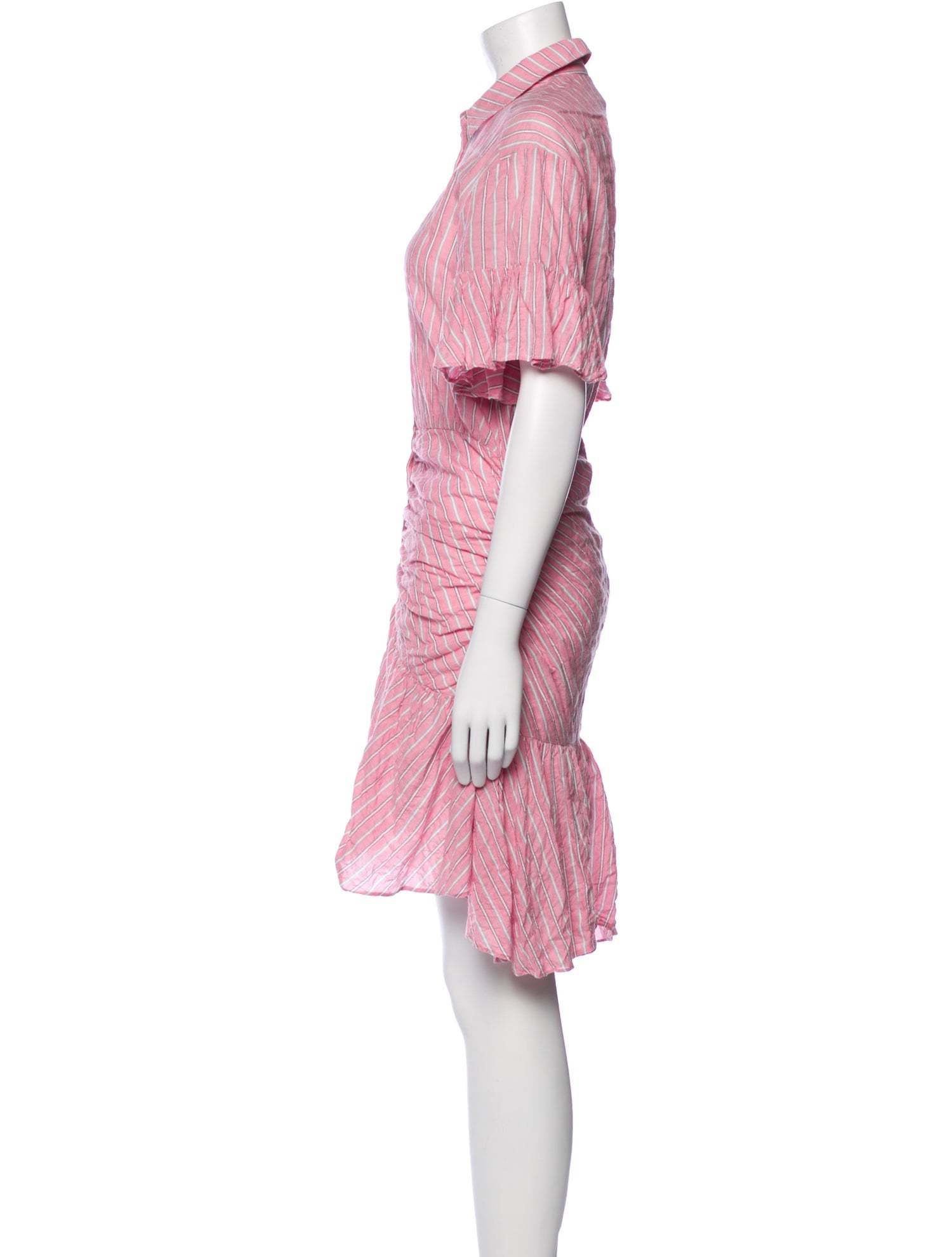 Cinq à Sept Striped Knee-Length Dress