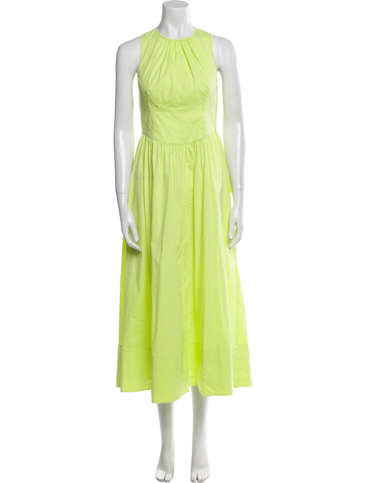 Cinq à Sept Crew Neck Long Dress