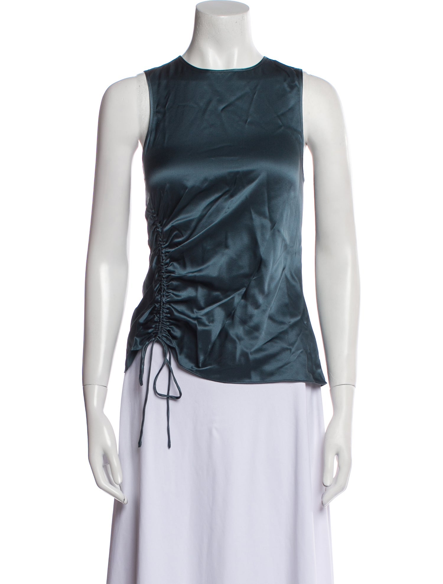 Cinq à Sept Silk Crew Neck Top