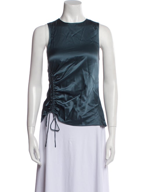 Cinq à Sept Silk Crew Neck Top