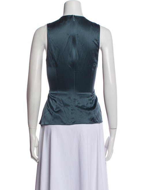 Cinq à Sept Silk Crew Neck Top