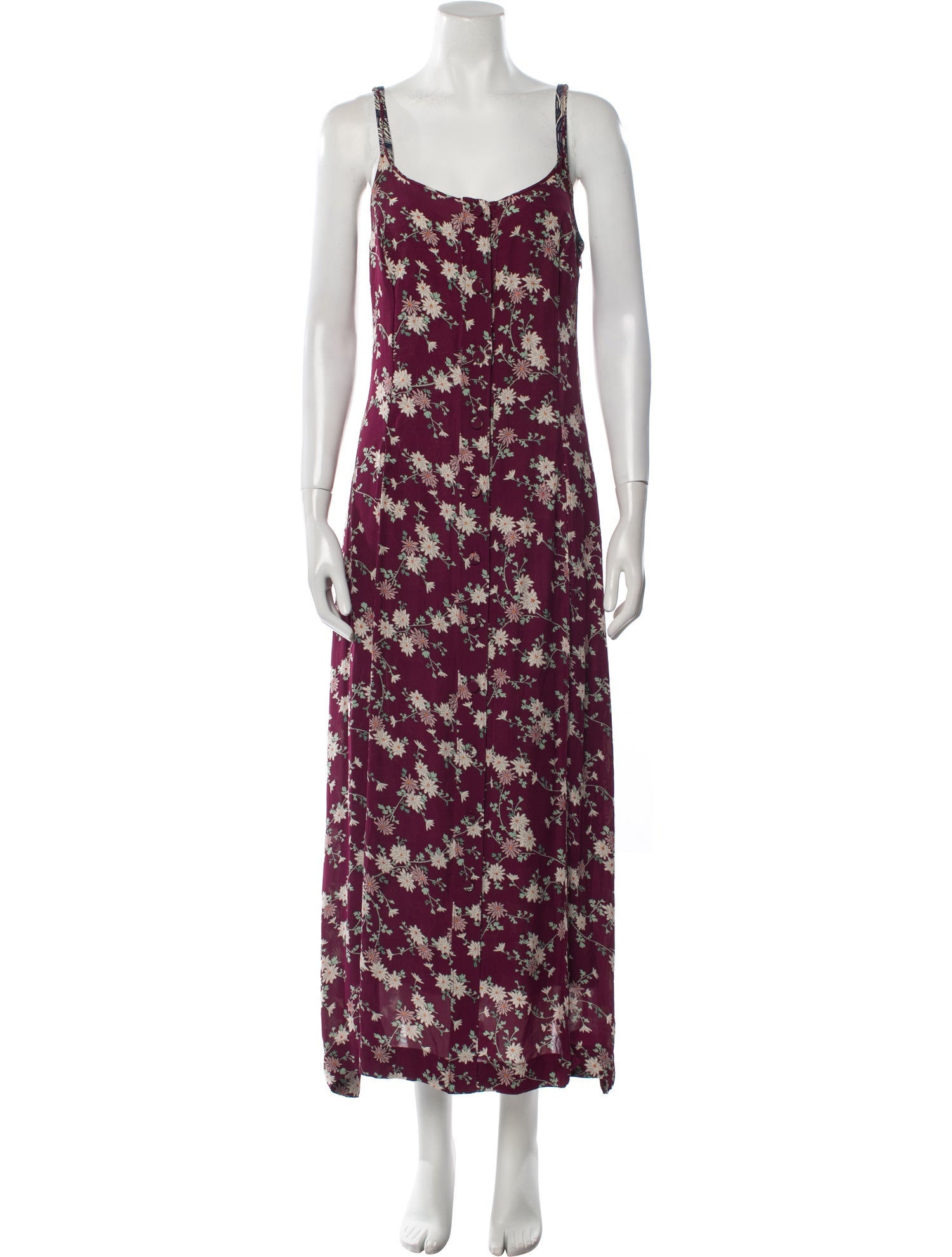 Cinq à Sept Silk Midi Length Dress