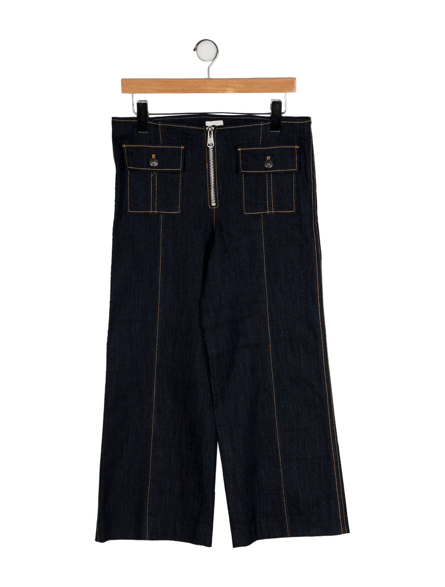 Cinq à Sept High-Rise Wide Leg Jeans