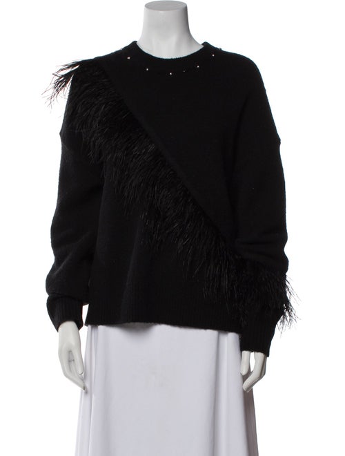 Cinq à Sept Wool Crew Neck Sweater