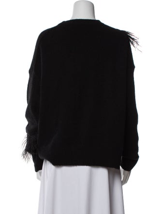 Cinq à Sept Wool Crew Neck Sweater