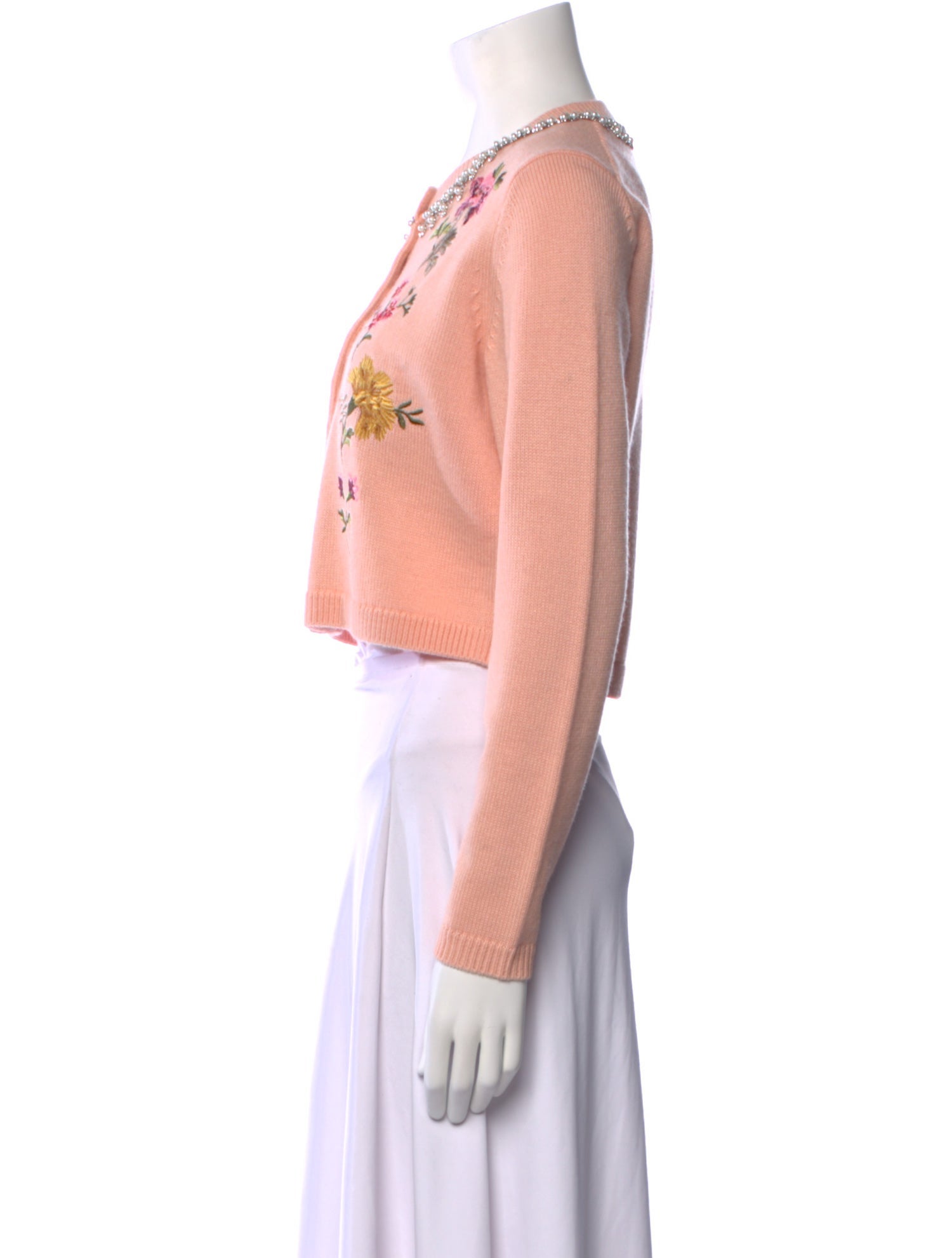 Cinq à Sept Graphic Print Crew Neck Sweater