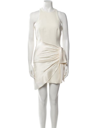 Cinq à Sept Crew Neck Mini Dress