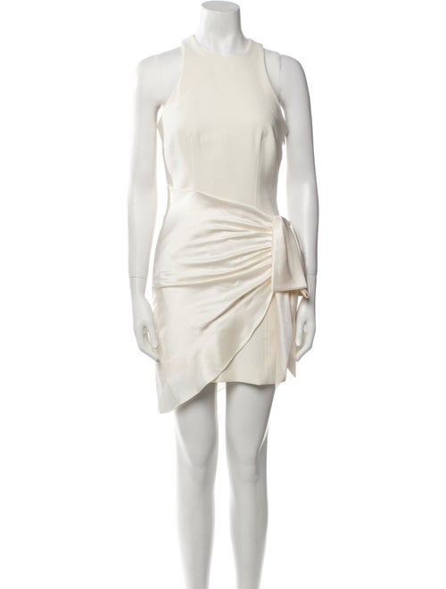 Cinq à Sept Crew Neck Mini Dress