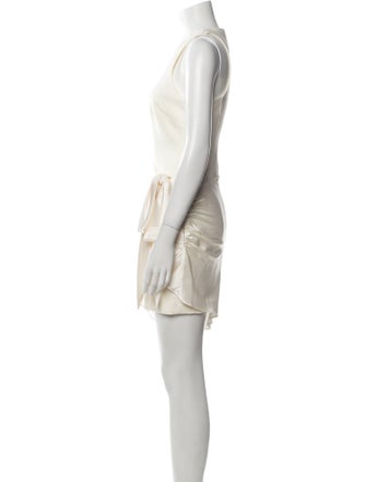 Cinq à Sept Crew Neck Mini Dress