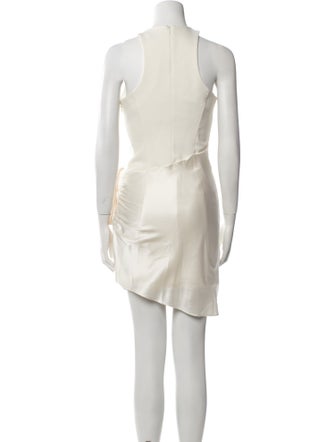 Cinq à Sept Crew Neck Mini Dress