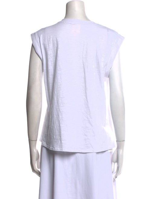 Cinq à Sept Patterned Scoop Neck T-Shirt