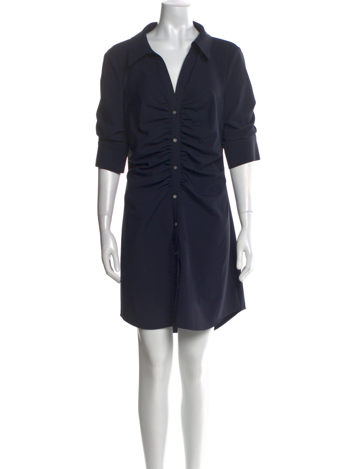 Cinq à Sept V-Neck Knee-Length Dress