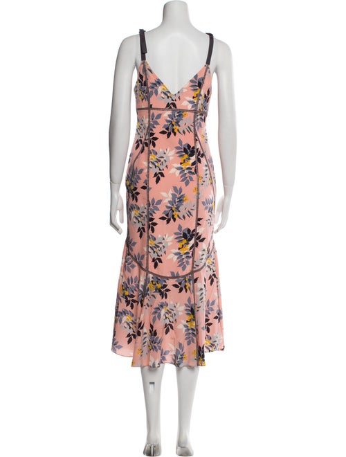 Cinq à Sept Silk Midi Length Dress