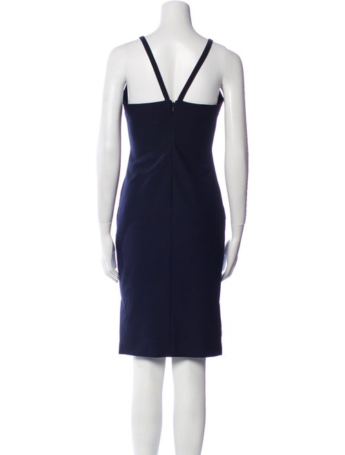 Cinq à Sept V-Neck Knee-Length Dress