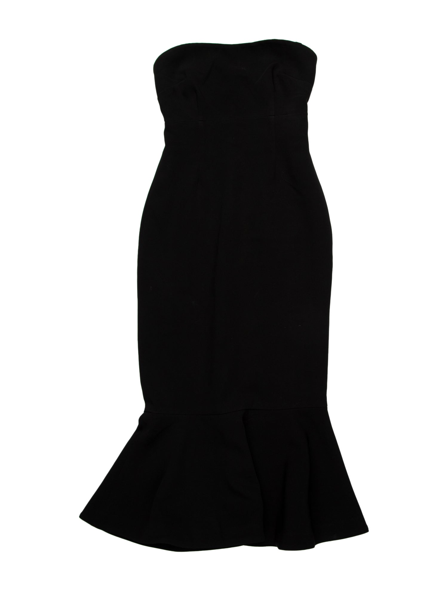 Cinq à Sept Strapless Knee-Length Dress